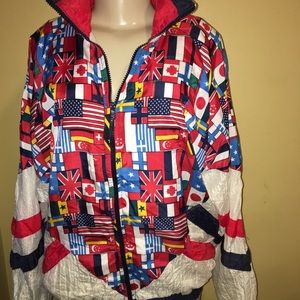Vintage Lauren jacket multicolor